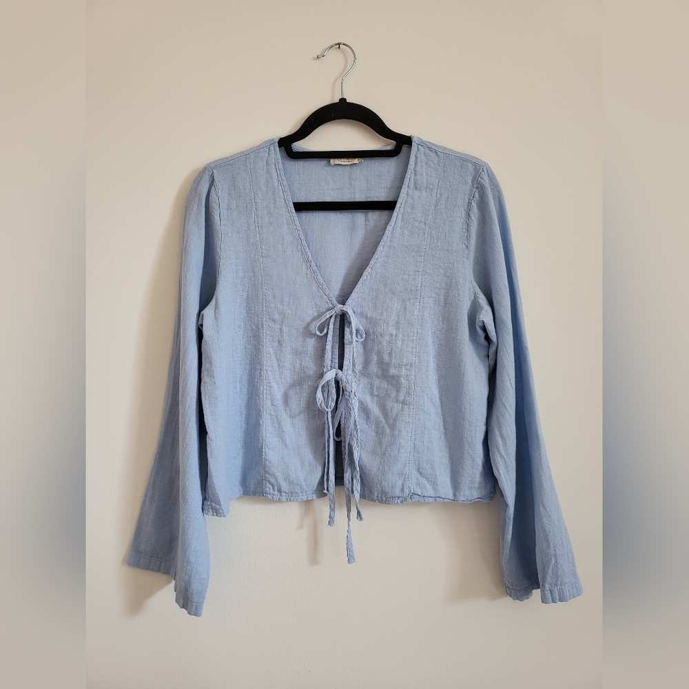 Light Blue Women's Top